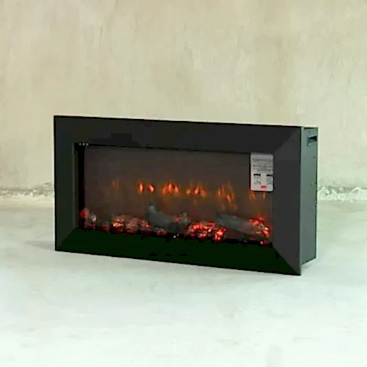 Elektrikli Şömine RGB renkli 100 cm ( Isıtmalı )