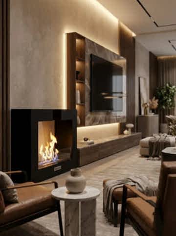 FrameFire Taşınabilir Şömine