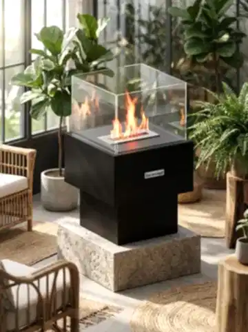 Temple Taşınabilir Şömine