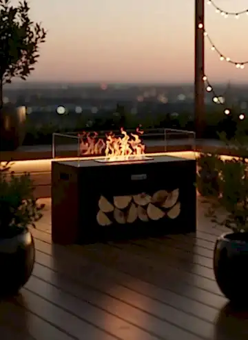 LogHouse Taşınabilir Şömine