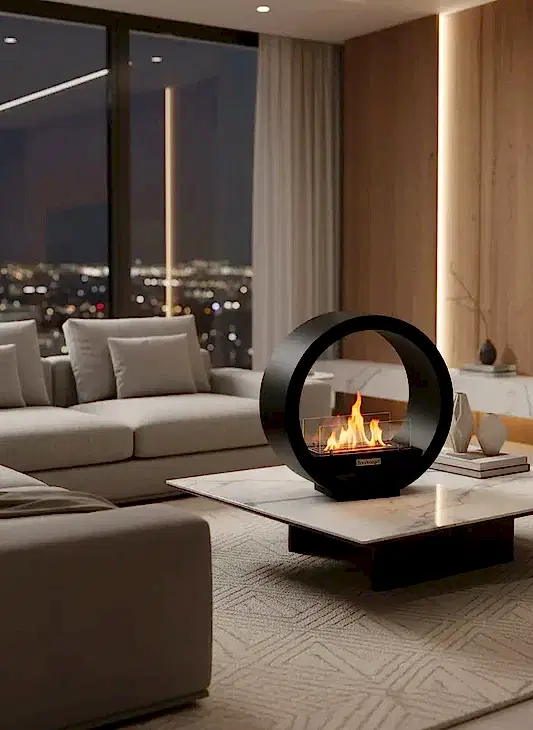 LunaFire Taşınabilir Şömine