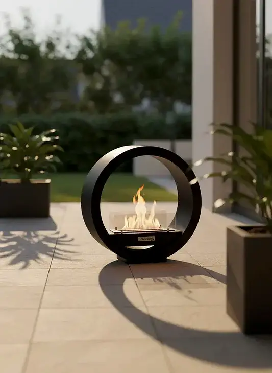 LunaFire Taşınabilir Şömine