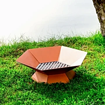 Mars Ateş Çukuru Bahçe Şöminesi ve Mangal