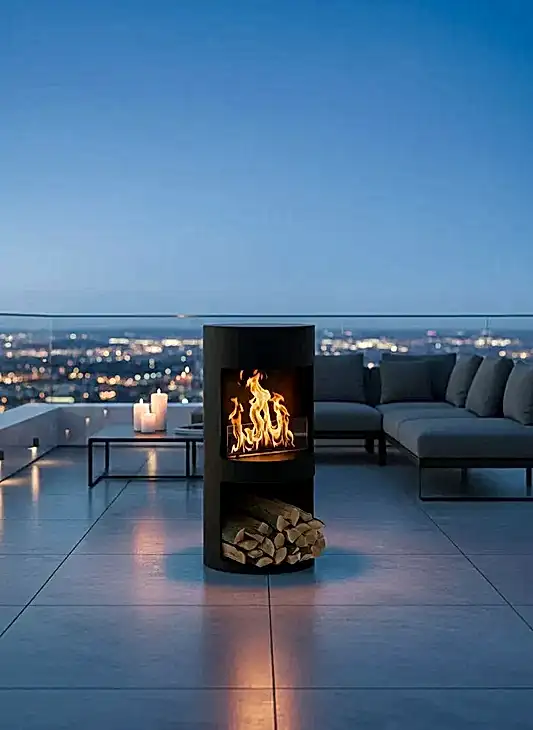 CaskFire Taşınabilir Şömine