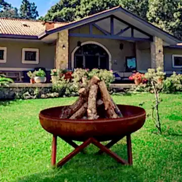 Ross Ateş Çukuru Bahçe Şöminesi ve Mangal