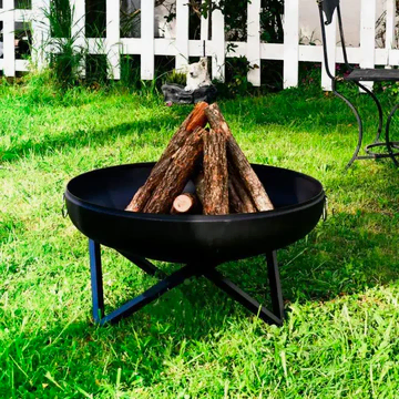 Ross Ateş Çukuru Bahçe Şöminesi ve Mangal (Büyük)