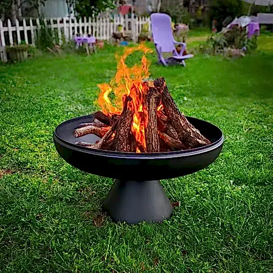 Selen Ateş Çukuru Bahçe Şöminesi ve Mangal (Büyük)