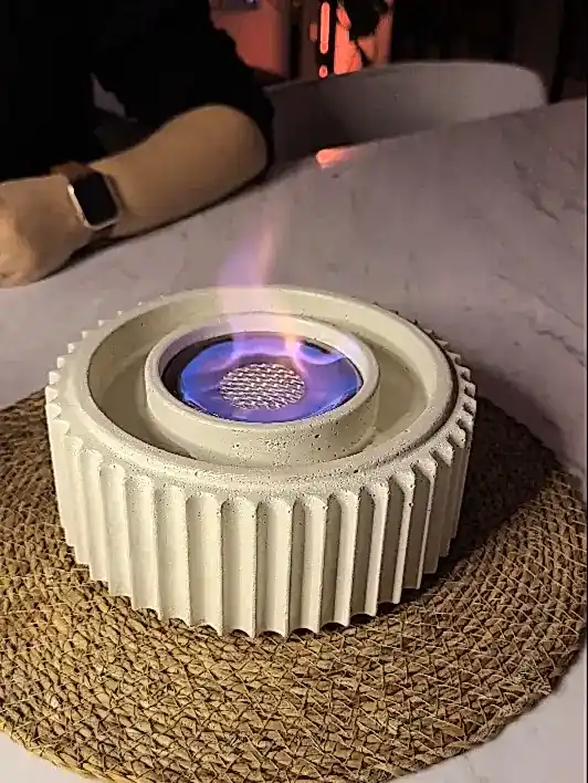 Bohem Masaüstü Beton Şömine